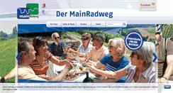 Desktop Screenshot of mainradweg.com